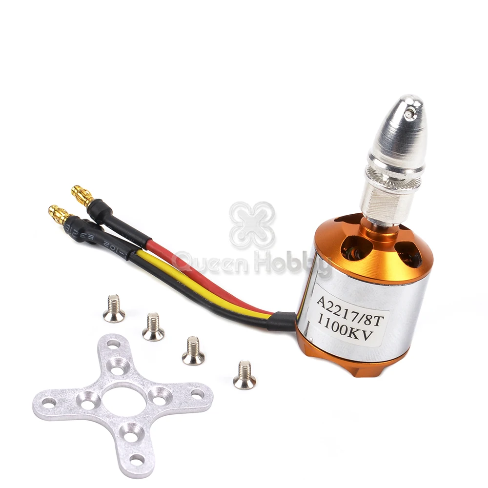 

A2217 2217 1100KV 1250KV 2300KV RC Metal Brushless Outrunner Motor for RC Airplane Aircraft Plane Quadrocopter Multi-copter
