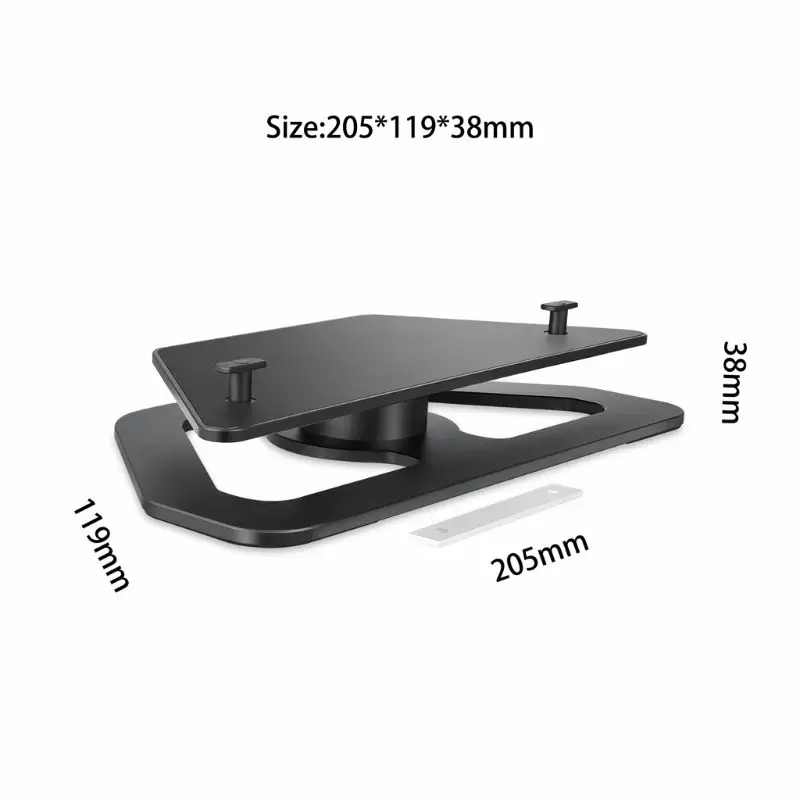 Регулируемый кронштейн алюминиевый офисный держатель 360 градусов вращение главная база подставка для Amazon Echo Show 2-го поколения