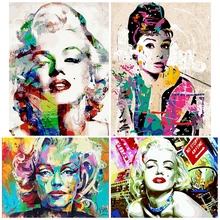 PhotoCustom Painting By Number Figure Drawing On Canvas HandPainted Painting Art Gift DIY Pictures By Number Woman Kits Home Dec