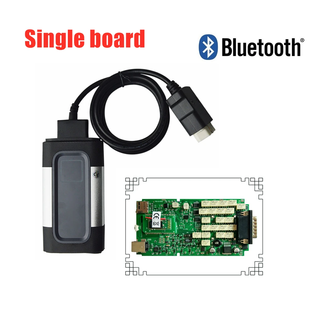 

5pcs/lot DHL free Black VD tcs c-d-p with Bluetooth 2015R3/2016R0 work on CARs TRUCKs obd2 scan diagnostic tools for autocoms