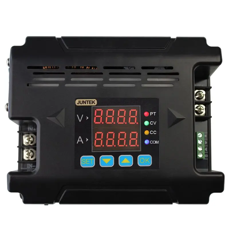 JUNTEK dmm8624 0-60 в цифровой источник питания постоянное напряжение тока DC-DC понижающий Коммуникационный источник питания понижающее напряжение conv
