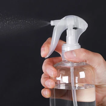 

3Pcs 500ml Plastic Empty Spray Bottle Transparent Flowers Plants Water Sprayer Refillable Bottle Baking Tools for Home Garden