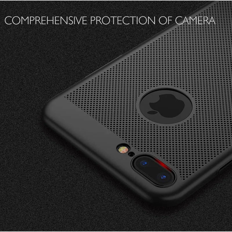 Breathable Air Vent Grid Cooling Phone Case