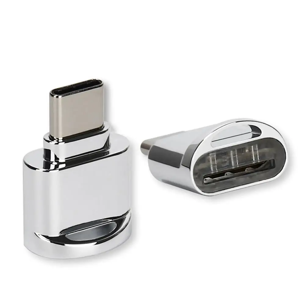 

Portable USB C Adapter Micro SD Cards Reader Micro SD to Type C USB Adapter