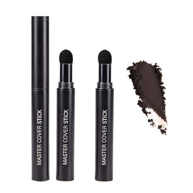 Hairline Concealer Pen Hair Root Edge Natural Contouring Pen Long-Lasting Eyebrow Powder Hair Concealer Stick Shadow Makeup