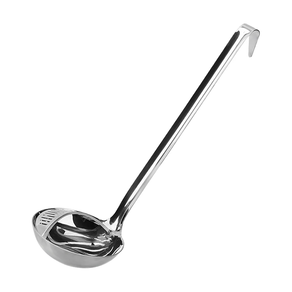 

NICEYARD 2 in 1 Stainless Steel Long Handle Spoon Cooking Tools Soup Spoon With Filter Colander Scoop Kitchen Accessories