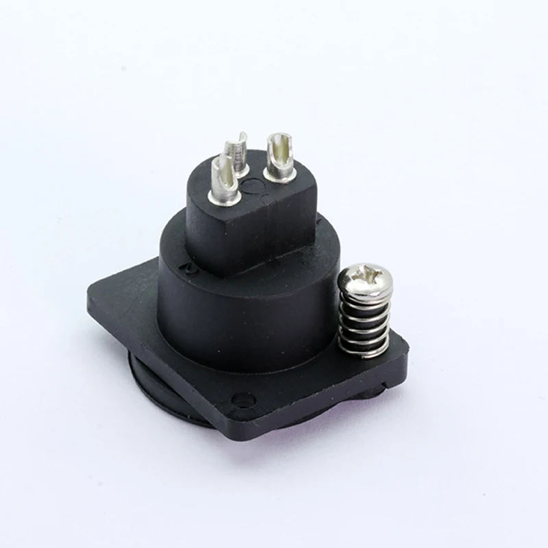 Разъем XLR 50 шт., 3 контакта, гнездо XLR, панельный Тип крепления, с защитной крышкой, для аудио/видео