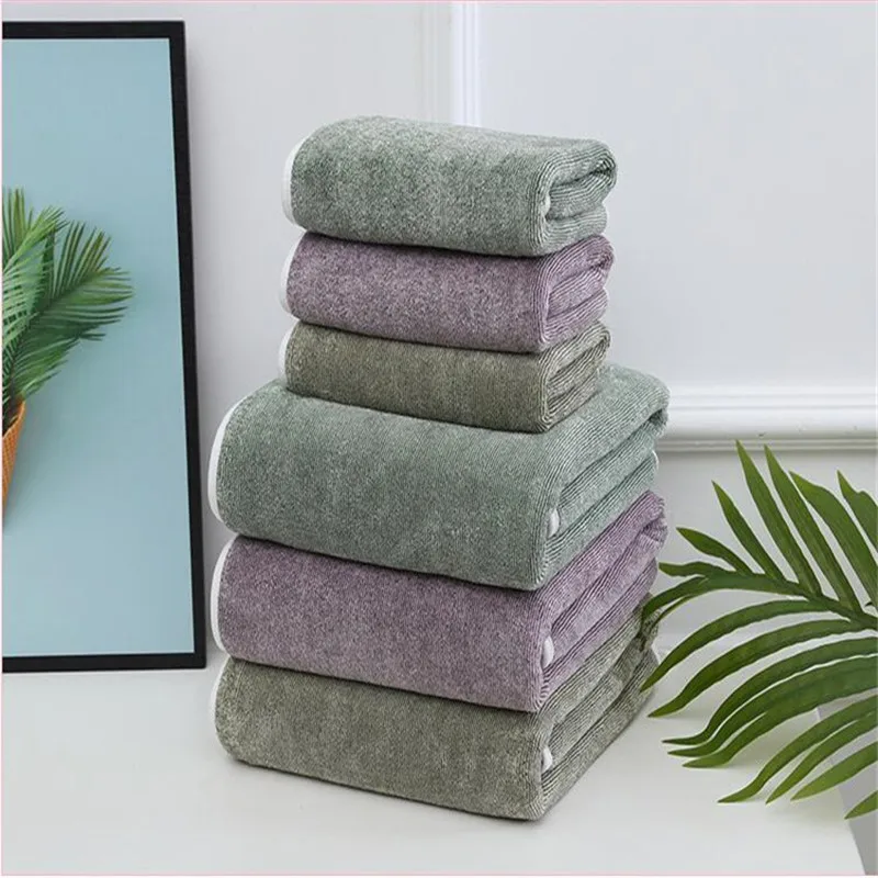 Bamboo Charcoal Fiber Towel Set Coral Velvet Bath Towel Adult Microfiber Face Hand Bathroom Bath Set bath towels,cotton towel,cotton face towels,microfiber towel set,bamboo towel set