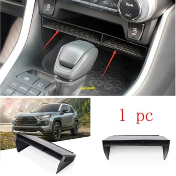 

New Arrival High Quality ABS Matte Black Central Gearshift Storage Box For Toyota RAV4 2019-2020