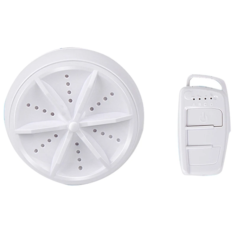 

Portable Mini Washing Machine Easy Operation Personal Rotating Turbine Washer Suitable for Travel Home Business Trip