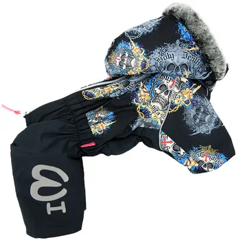 

FOR MY DOGS FOR MY DOGS overalls for dogs Black FW684-2019 M for boys