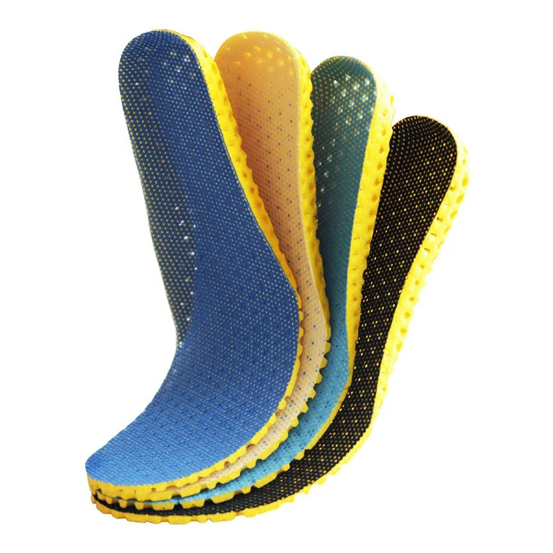 

Sport Running Breathable Insoles Memory Foam Foot Health Care Heel Shock Absorption Insert Pad for Men and Women