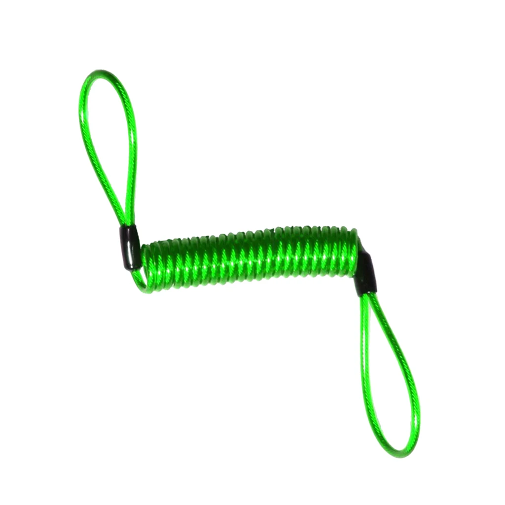 NEW Disk Lock Reminder Brake Accessories Minder Cable Reminder for Motorcycle，150cm Maximum Stretch Length