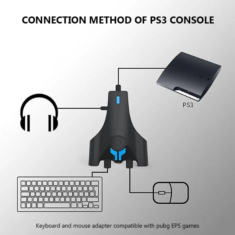 Многофункциональная клавиатура мышь конвертер USB адаптер для PS4 xbox ONE переключатель удобный для значительно повысить эффективность