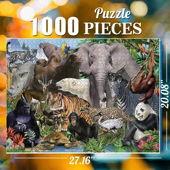 

2020 Newest Puzzles 1000 Piece Adults Large Puzzle Game Interesting Toys For Children Personalized Gift size: 69 * 51cm