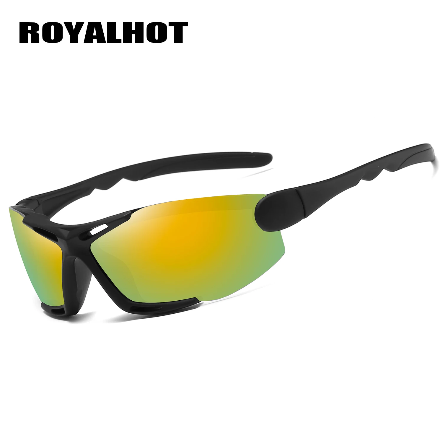 RoyalHot, мужские, женские, поляризационные, эластичные, спортивные, солнцезащитные очки, Ретро стиль, очки, очки, Oculos masculino, мужские, 900183 - Цвет линз: red