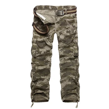 Men cargo pants camouflage trousers military pants 3