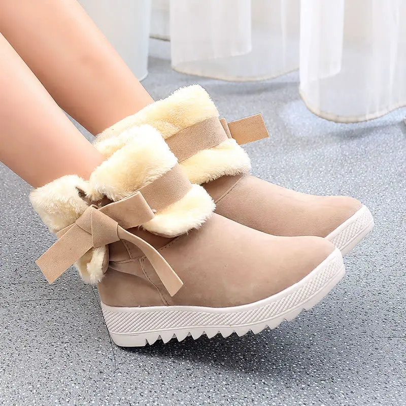 

2019 Fashion Warm Boots Women Winter Shoes Women Snow Boots Women Plus Size Outdoor Snow Boots
