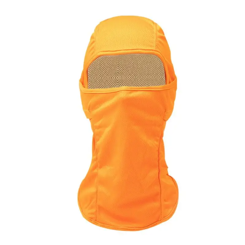 Windproof Cycling Face Mask Balaclava Ski Neck Protecting Outdoor Full Face Mask Ultra Thin Breathable Mask Hot Selling Hy - Цвет: orange