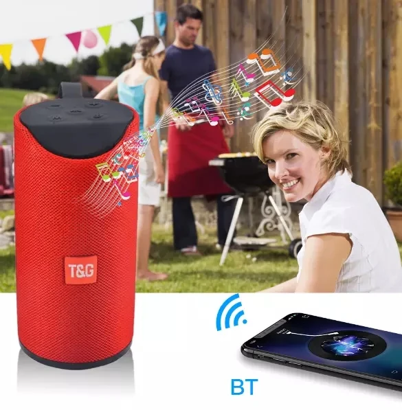 

10W Wireless Bluetooth Speaker Waterproof Portable Mini HIFI Soundbar stereo TG113 outdoor Speaker With USB and TF Card FM radio