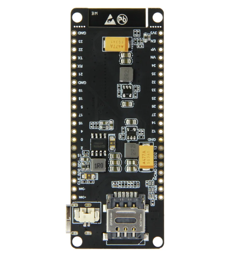 Модуль беспроводной связи T call v1.3esp32 антенна FPC модуль SIM карты sim800l|Беспроводные
