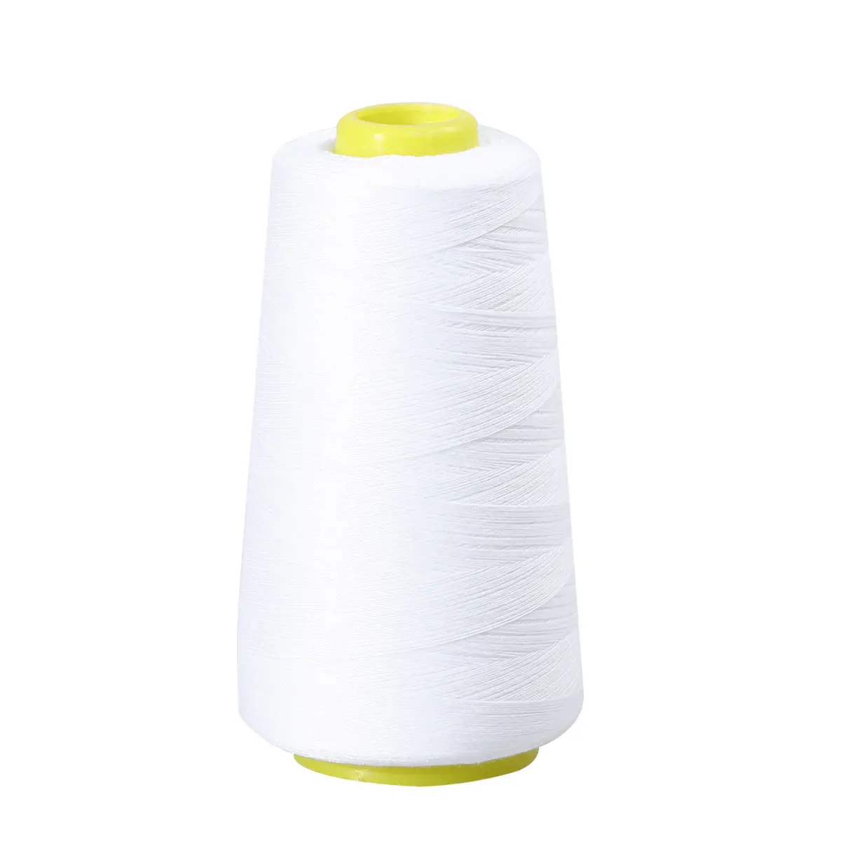 

3000 Yards Sewing Thread Yard Spools Cone for Quilting Upholstery Beading Drapery (White)