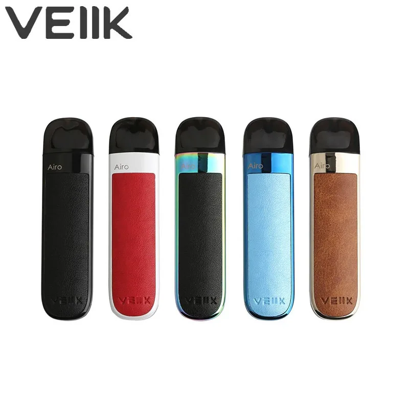 VEIIK Airo Pod Комплект 10-15 Вт мощность 500 мА/ч Батарея 2 мл Ёмкость картридж 1.2ohm катушки