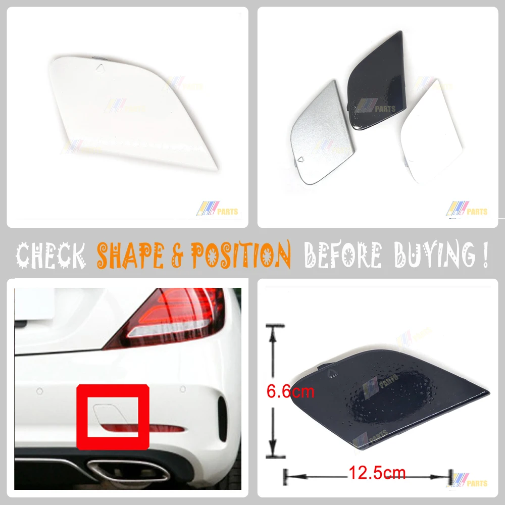 1728853300 Per 17-20 Mercedes Slc Sport Amg Line W172 R172 180 200 250 300 55 Coupé Coperchio Rimorchio Posteriore Convertibile