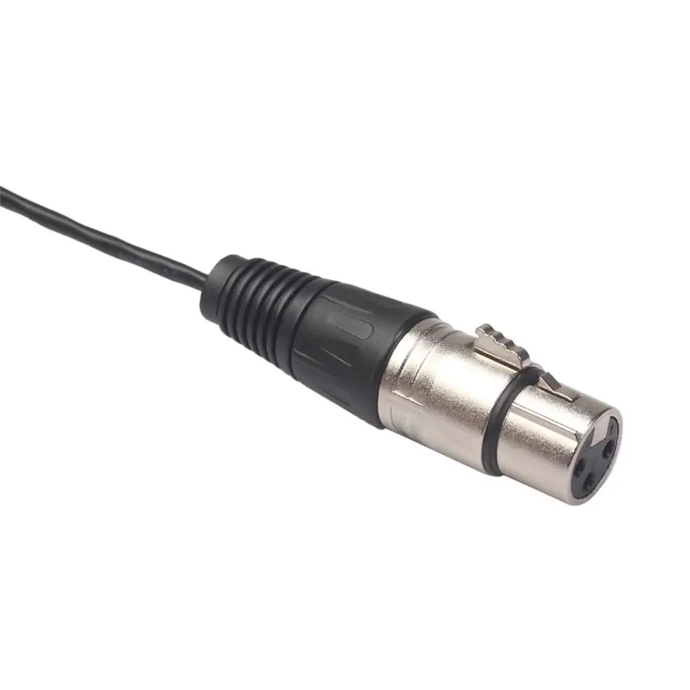 0,3 м 3Pin MINI XLR мама-мама микрофон аудио кабель фотографическое устройство кабель-удлинитель камера Аудио Кабель