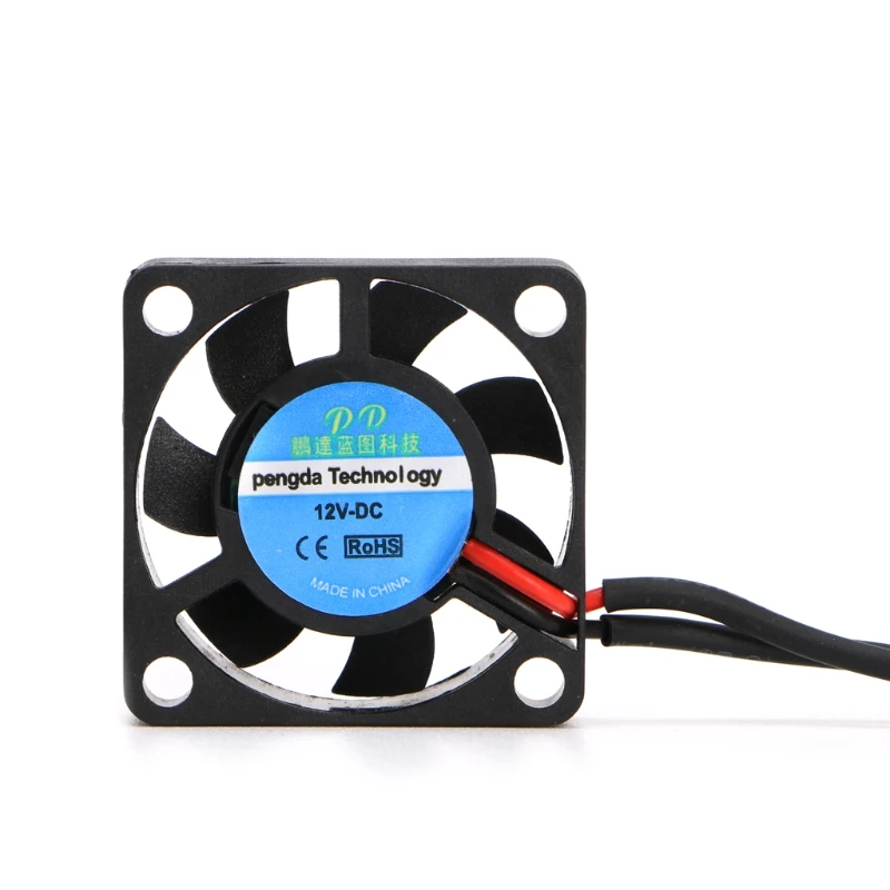 DC 5V/12V 30*30*7mm 2Pin Brushless 2-Wire 3007S Axial Cooler Cooling Fan