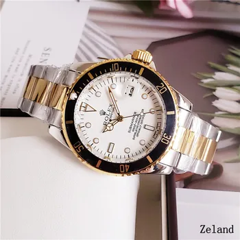 

Rolex- Men's luxury steel strap wristwatch new fashion automatic mechanical watch gift limited edition watch order47