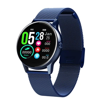 

Men Smart Watch 1.22 inch Full Touch Screen Smartwatch with Heart Rate Monitor Weather Altitude Sports Watch For IOS Android New