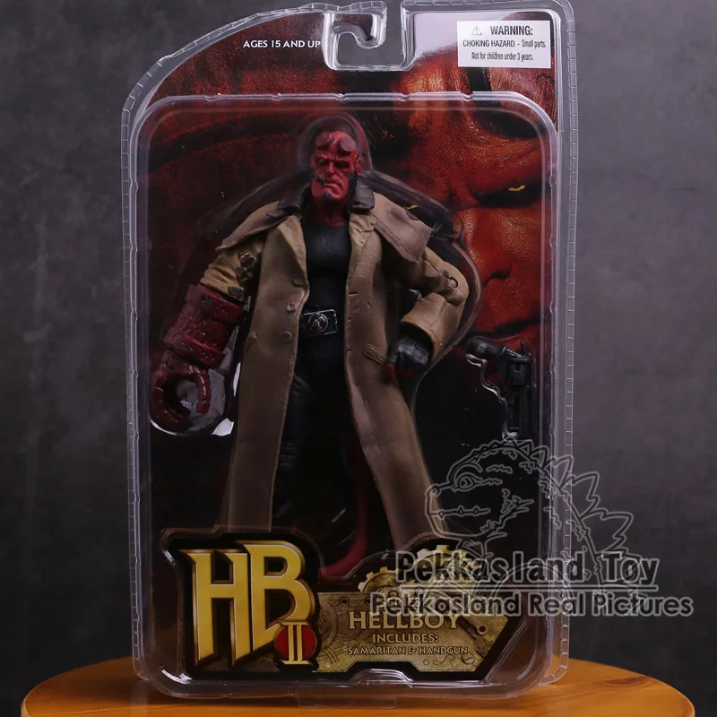 Экшн фигурка из ПВХ MEZCO Hellboy Коллекционная модель игрушки|Игровые фигурки и
