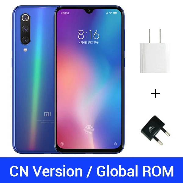 Глобальная ПЗУ Xiaomi mi 9 SE 6 ГБ 128 Гб Смартфон mi 9 SE Snapdragon 712 5,9" AMOLED дисплей 48MP Тройная камера Face ID - Цвет: Blue