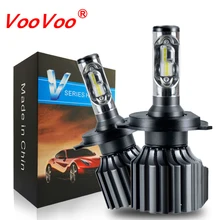 Электротранспортного средства для электрический мотоцикл автомобилей головной светильник H7 H11 H1 HB3 9005 9006 автомобильный светильник 12V 24V лампы головного светильник 6500K светодиодная лампа