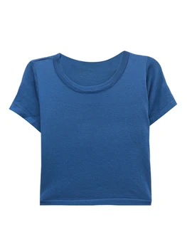 

PX341 Small zipper 2020 summer new T-shirt for women