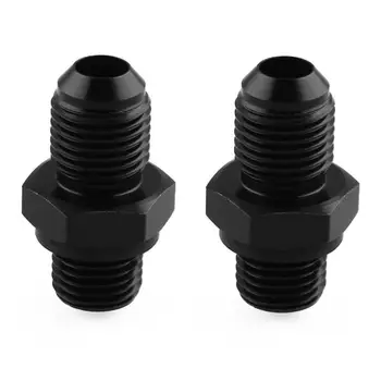 

1 pair transmission / AN6 connector 6 AN Transmission Oil Cooler Adapter Fitting 350 400 4L60E 200R 700R 2pcs set