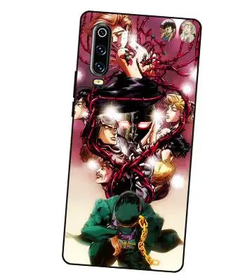 

P104 Jojo Bizarre Adventure Black Silicone Case Cover For Huawei P8 P9 P10 P20 P30 Lite Pro P Smart Plus 2017 2019