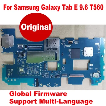

Global Firmware Original Unlock Work Motherboard For Samsung Galaxy Tab E 9.6 T560 Mainboard Logic Circuits Card Fee Flex Cable
