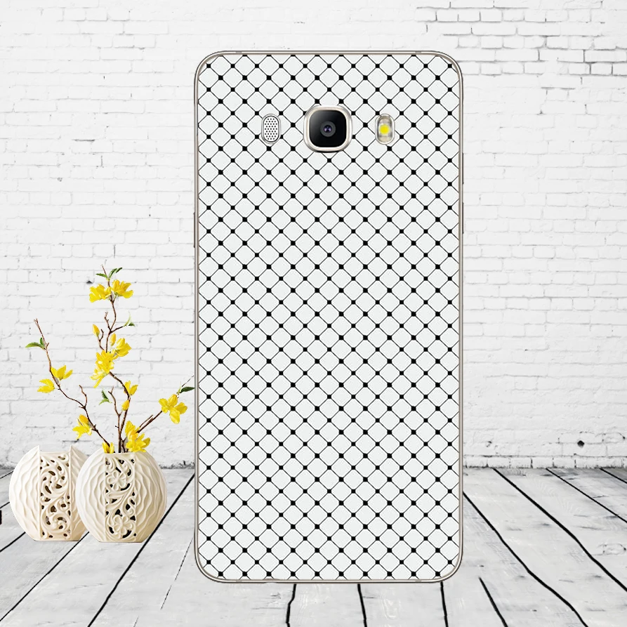 58DD горошек Мягкий силиконовый чехол для Samsung Galaxy A3 a5 A6 A8 j3 j5 j7