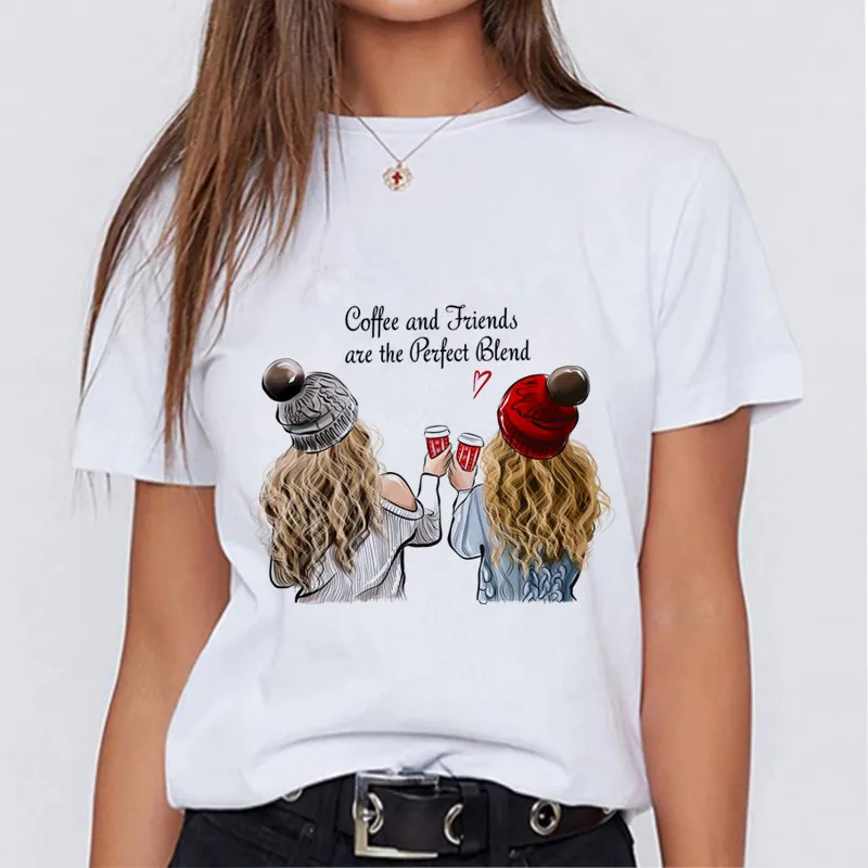 Modern mom fashionable T-shirt Korean fashion clothing street clothing female T-shirt to send girlfriends friends holiday gifts