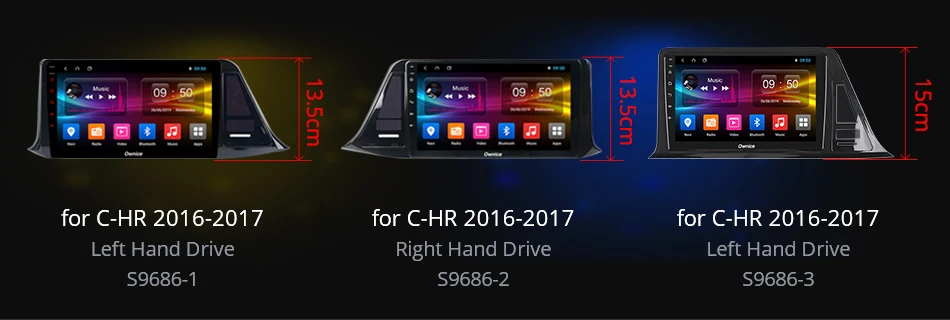Ownice автомобильный dvd 4G 64G Автомобильный Android 9,0 радио аудио gps плеер Navi Стерео Мультимедиа 4G LTE для Toyota C-HR C HR CHR