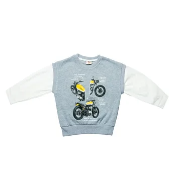 

New T-Shirts Cotton Kids Boys O-Neck T Shirt Long Sleeve Children Boy Tops Spring Autumn Kids Clothes Sport Sweatshirt 9001