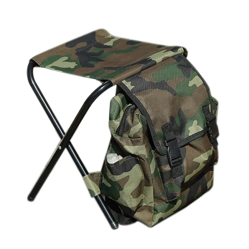 

Portable Folding Fishing Chairs Camouflage Outdoor Multi-Function Leisure Fishing Storage Bag Fishing Chair