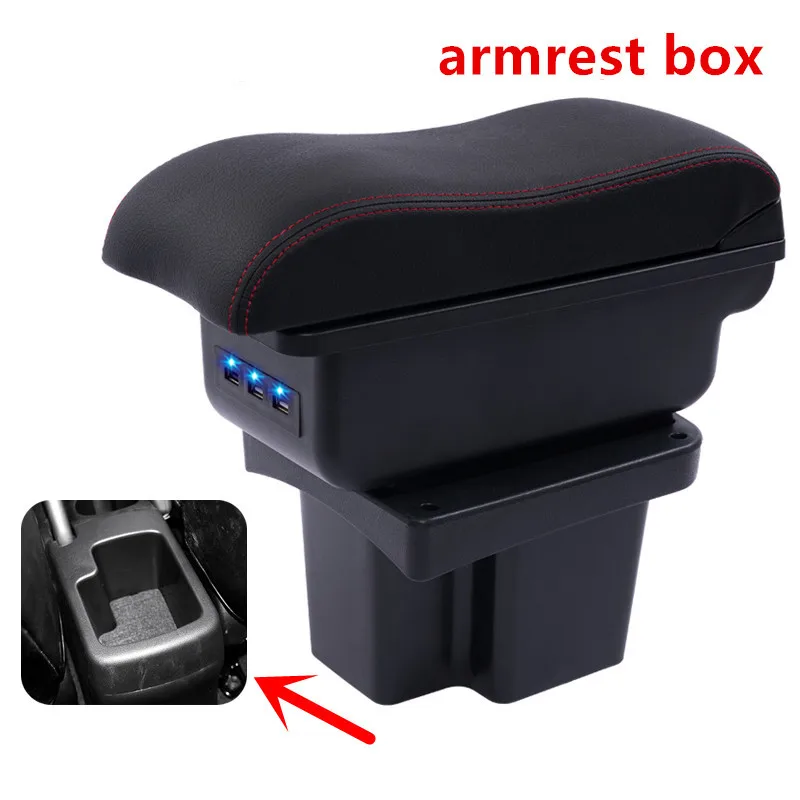 For KIA Cerato/Forte/k3 armrest box car-styling central Store content with cup holder interior accessories part 09-16 | Автомобили и