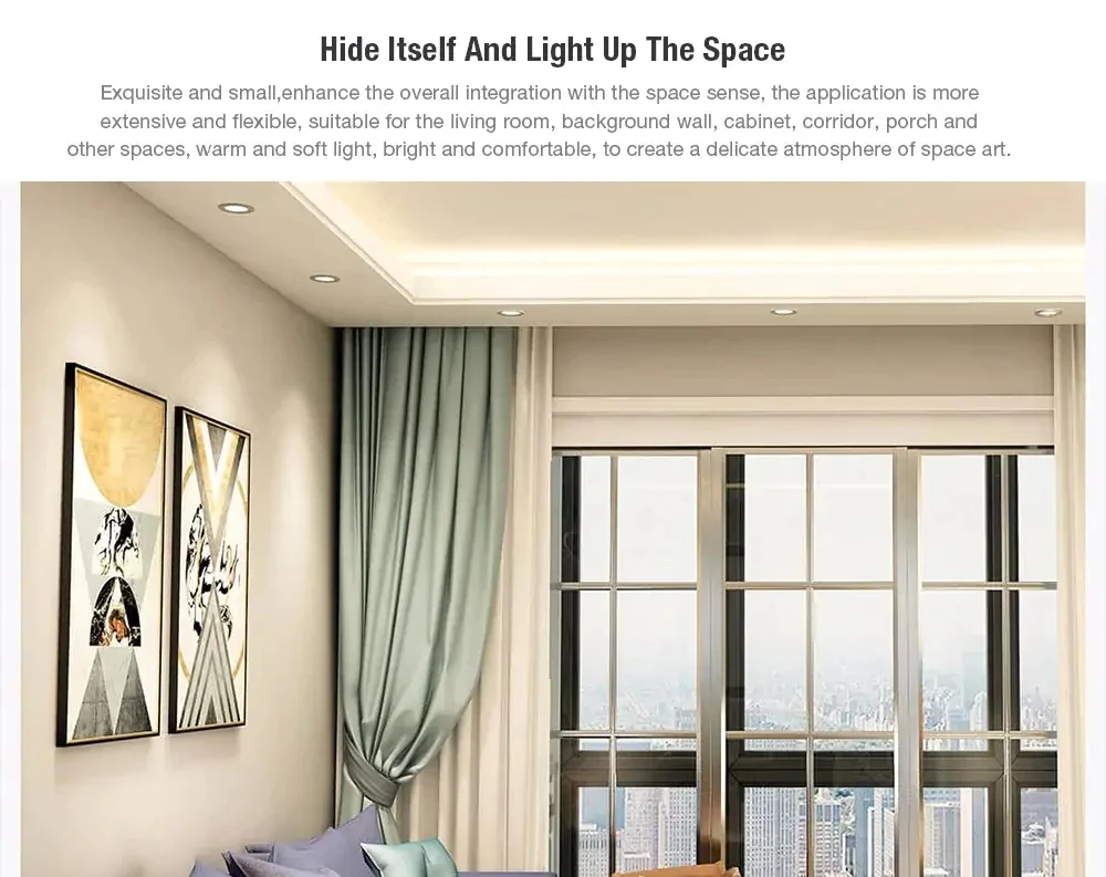 Xiaomi OPPLE светодиодный светильник 3 Вт 120 градусов круглый встраиваемый светильник Теплый/Холодный белый светодиодный светильник для спальни, кухни, внутреннего светодиодного освещения