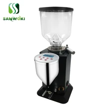 commercial electric-controlled quantitative grinding machine with brushless motor grinding disc 74mm Touch screen coffee grinder