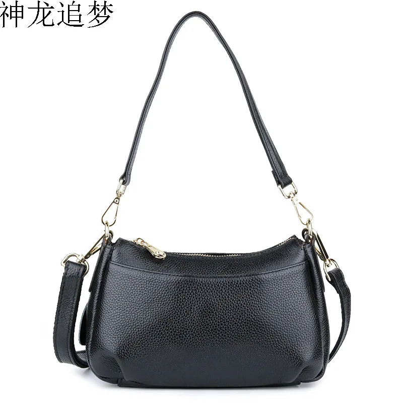 

New Genuine Leather Shoulder Bag Women's Luxury Handbags Fashion Crossbody bags for women Messenger Bag Female Purse Totes