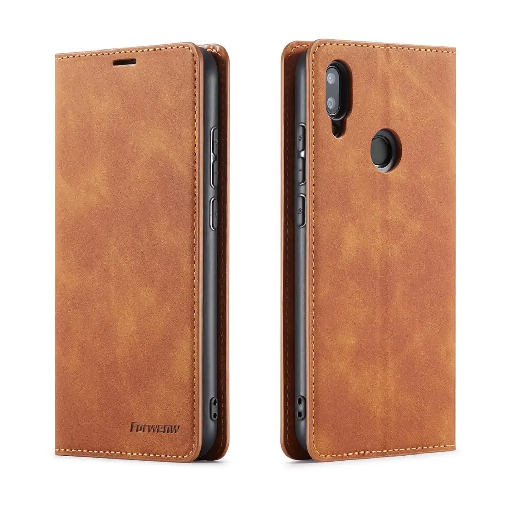 Чехол бумажник для Redmi Note 7 / Pro из мягкой искусственной кожи с карманом карт и