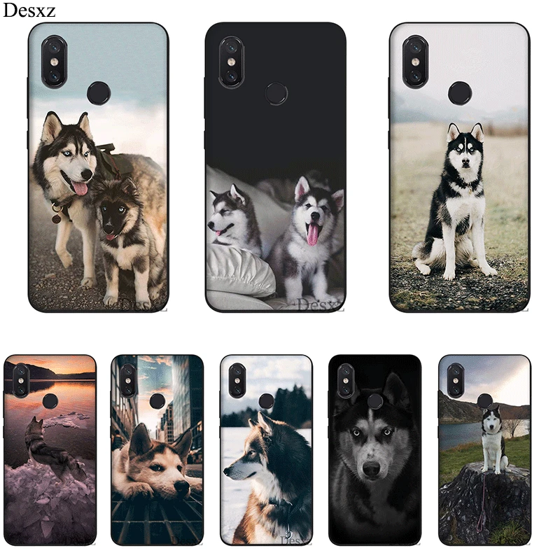 Чехол для телефона из ТПУ для Xiaomi Redmi 7 7A GO K20 S2 6 6A Pro 5 Plus 5A 5 4X 4A крышка игрушечная Лайка симпатичная собака-щенок